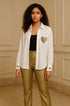 Love & Light Sequin Heart Embroidered Shirt